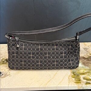 Kate Spade Black Patterned Women's Shoulder Bag